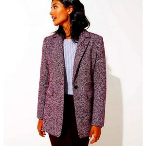 Loft Grape Modern Blazer
